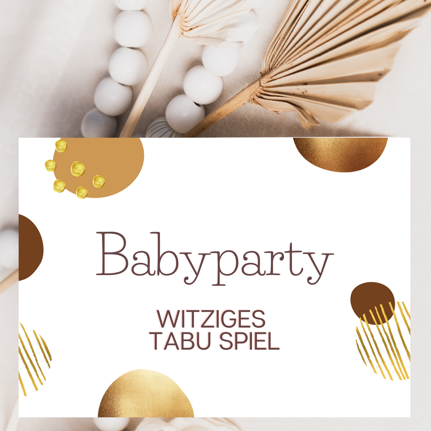 Babyparty Spiele - Das XXL große Baby Tabu mit 150+ Begriffen