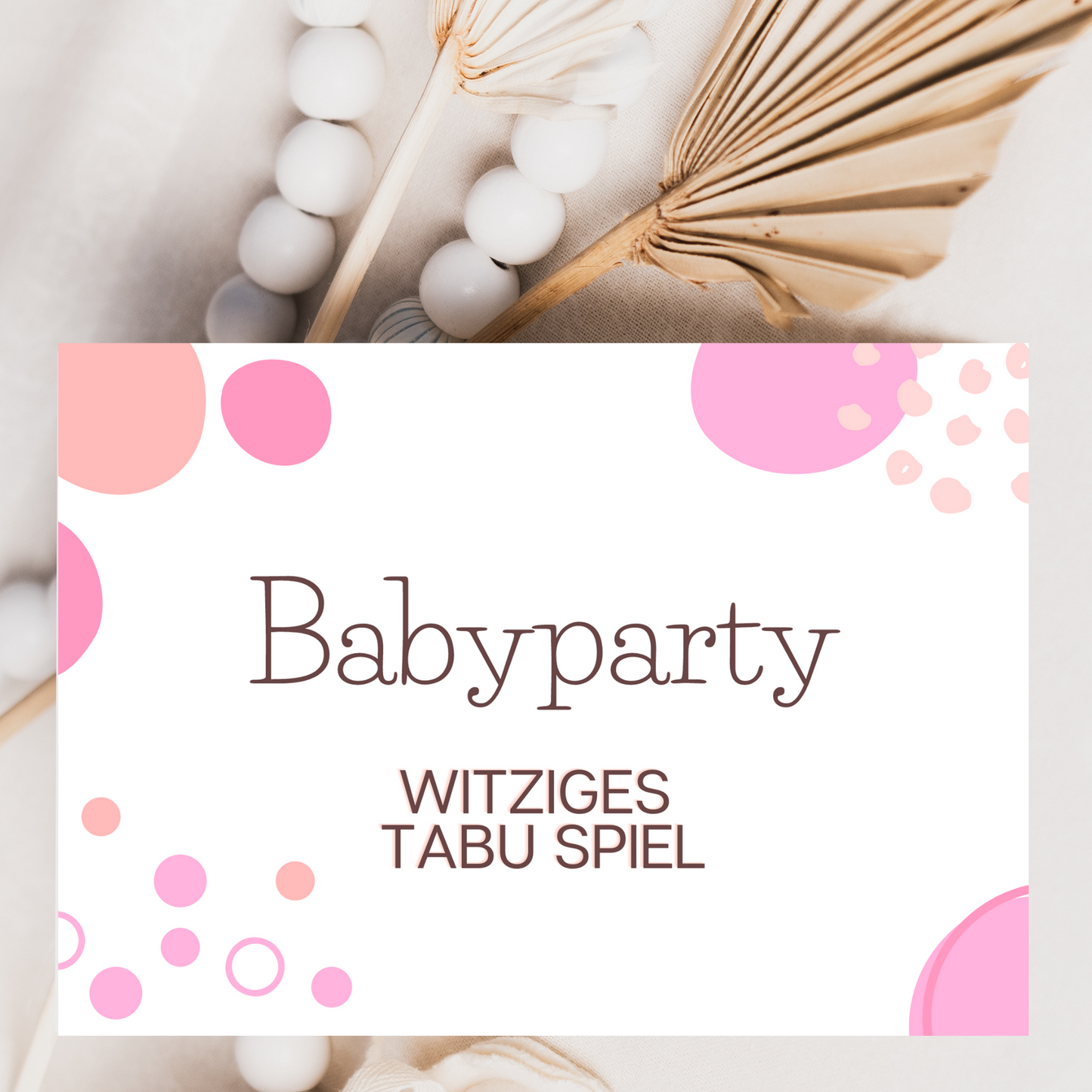 Babyparty Spiele - Das XXL große Baby Tabu mit 150+ Begriffen