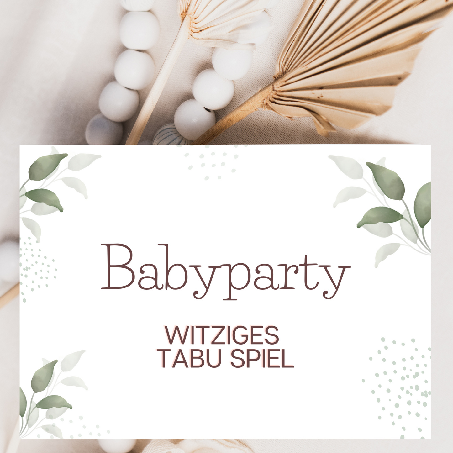 Babyparty Spiele - Das XXL große Baby Tabu mit 150+ Begriffen