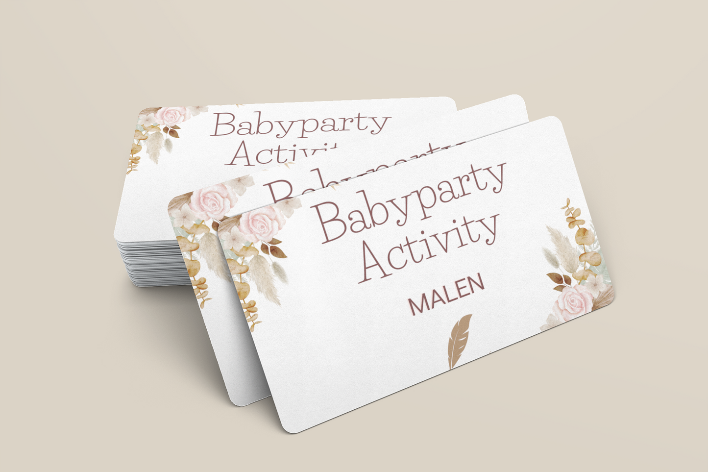 Babyparty Spiele - Activity / Scharade