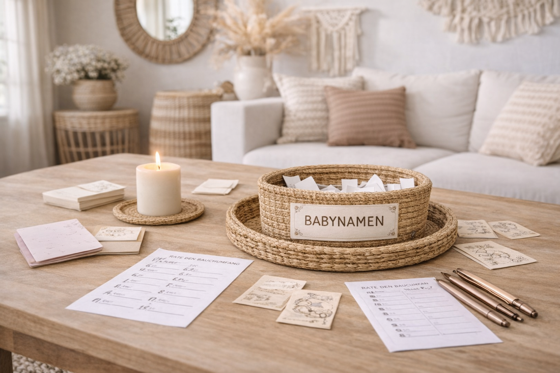 Die 7 schönsten Babyparty Spiele zum Ausdrucken