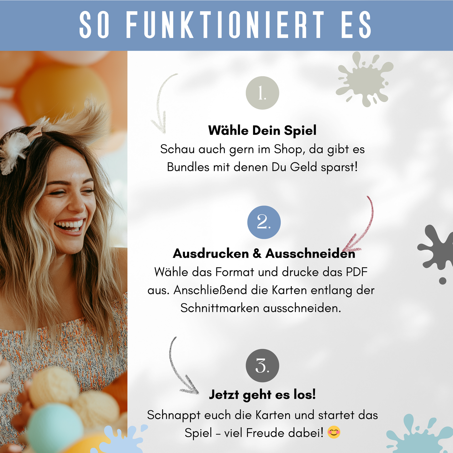 Babypartyspiele Sets - 22 lustige Babypartyspiele